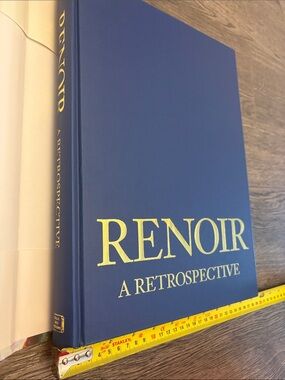 Renoir A Retrospective hardcover art coffee table book
